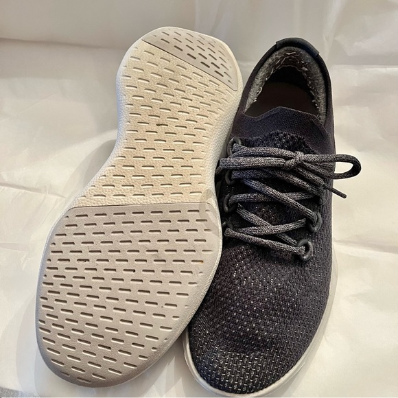 Allbirds TD Tree Dasher Navy Blue Athletic Sneakers Size 10.5 ~EUC - Picture 4 of 5